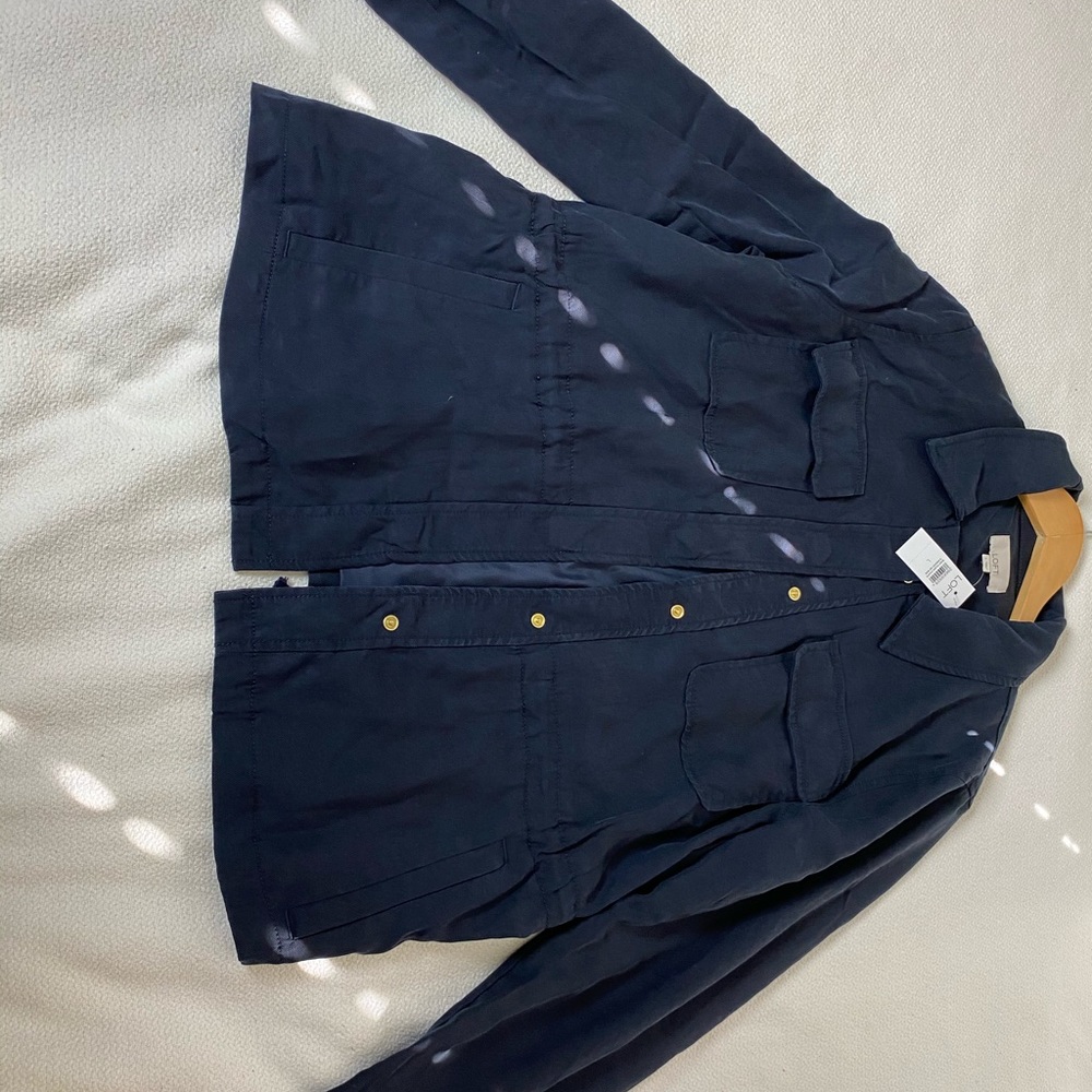 Loft Navy Blue Jacket
